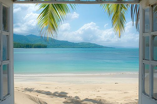 uitzicht door het raam