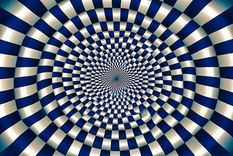 optical illusion fantasy by Egon Zitter