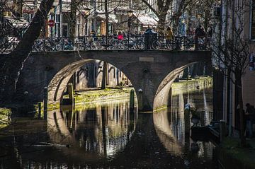 View on Oude Gracht in Utrecht by Patrick Verhoef