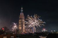 Feuerwerk in der Grote Kerk von Breda