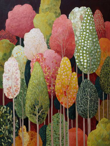 Lebendige Waldfantasie