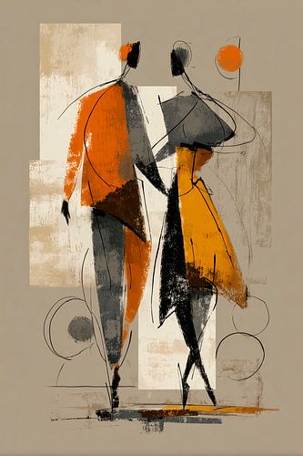 Walking Together van Harry Hadders Design