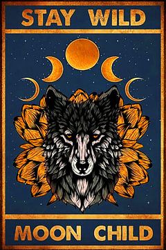 Wolf Stay Wild Mondkind