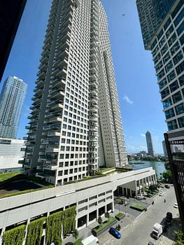 Modern stedelijk landschap in Colombo