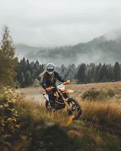 Motorrad im Gelände