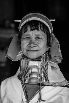 The Giraffe Neck Women from Myanmar by Roland Brack