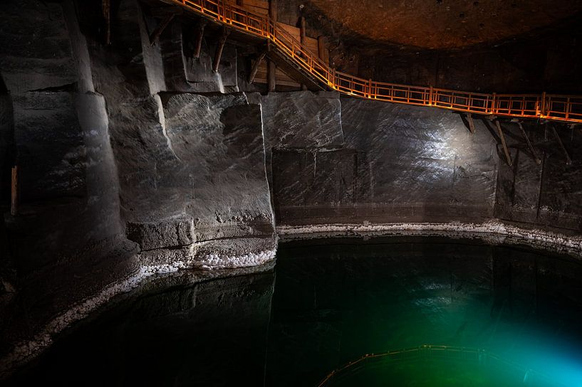 The Wieliczka salt mine by Werner Lerooy