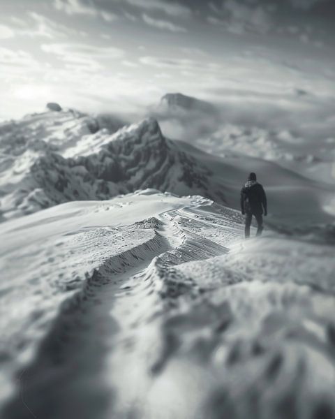Winterruhe im Gebirge von fernlichtsicht