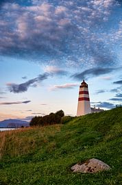 Alnes lighthouse in all its majesty by qtx