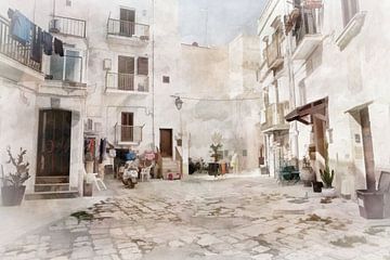 Schilderachtig Monopoli Italie. van Saskia Dingemans Awarded Photographer