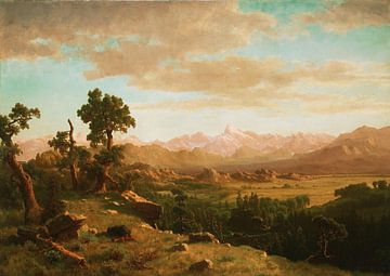 Albert Bierstadt~Wind River Land