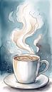 een kopje koffie van nayyara art thumbnail
