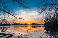 zonsopkomst vanaf de waterkant