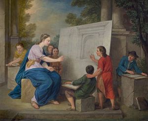 Lehrperspektive, Cornelis Joseph d'Heur, 1761