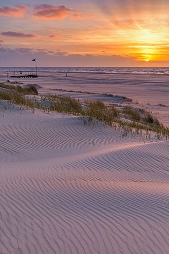 Zonsondergang op Vlieland