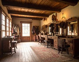 Verloren plaatsen in het Wilde Westen