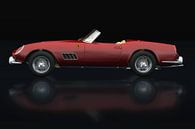 Ferrari 250 GT Spyder California 1960 Vue latérale par Jan Keteleer Aperçu