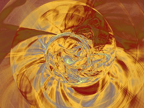 Ammoniet | Geometrisch abstract