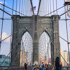 Brooklyn Bridge Manhattan New York City von Martin Albers Photography