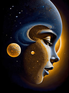 Surrealismus im Weltraum