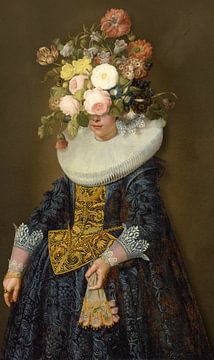 Portrait of a Woman van Marja van den Hurk