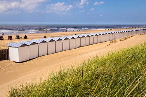 Strandhütten in Egmond aan Zee