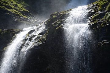 Cascade du Rouget, Sixt-Fer-à-Cheval, France van Yvette J. Meijer