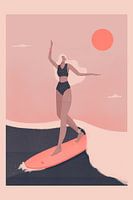 Into the surf
