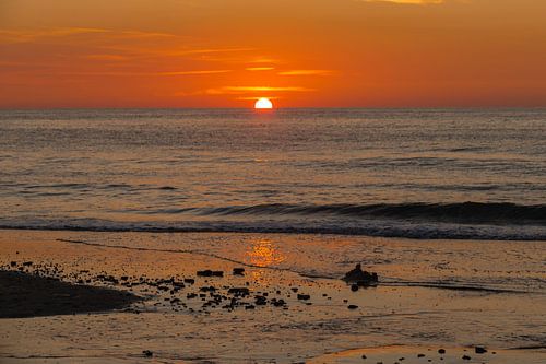 Zonsondergang op Texel