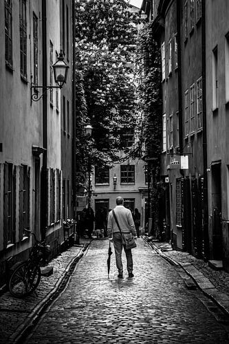 Stockholm Gamla Stan B/W 2