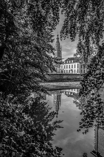 Breda - Grote Kerk - Zwart Wit
