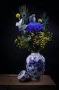 Modernes Stillleben Blumenstrauß "Vermeer" von Marjolein van Middelkoop Miniaturansicht