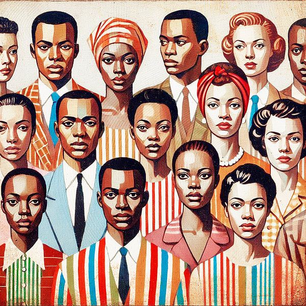 1950s People 02 by Fernando Vieira