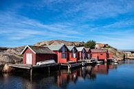 Blick auf den Ort Smögen in Schweden von Rico Ködder Miniaturansicht