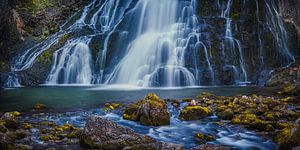 Panorama Gollinger Wasserfall