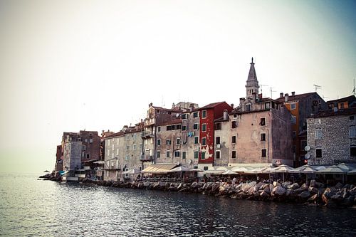 Zonsondergang in Rovinj, Kroatië