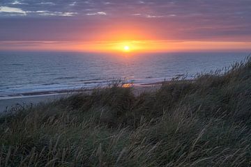 Sonnenuntergang über dem Meer von Leinemeister