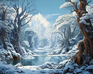 Mystische Winterlandschaft | Winter Nature Art