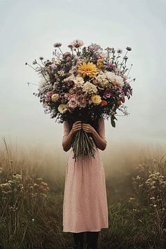 Bloemen op je hoofd iv van Studio BB