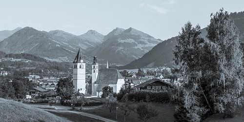 Kitzbühel in Tyrol - monochrome by Werner Dieterich