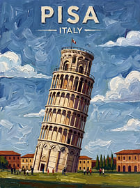 Schiefer Turm von Pisa, Italien