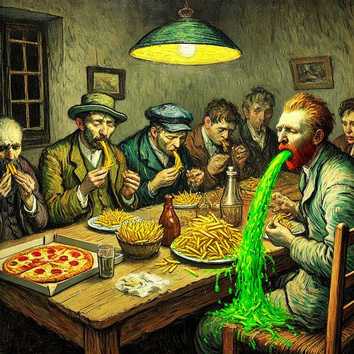 Vincent van gogh Mangeurs de pommes de terre 2024