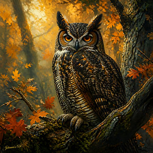 Wildtiere – Ungezähmte Anmut – Eule 2