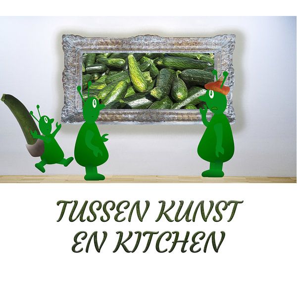 Between art and kitchen by Grüntyers .