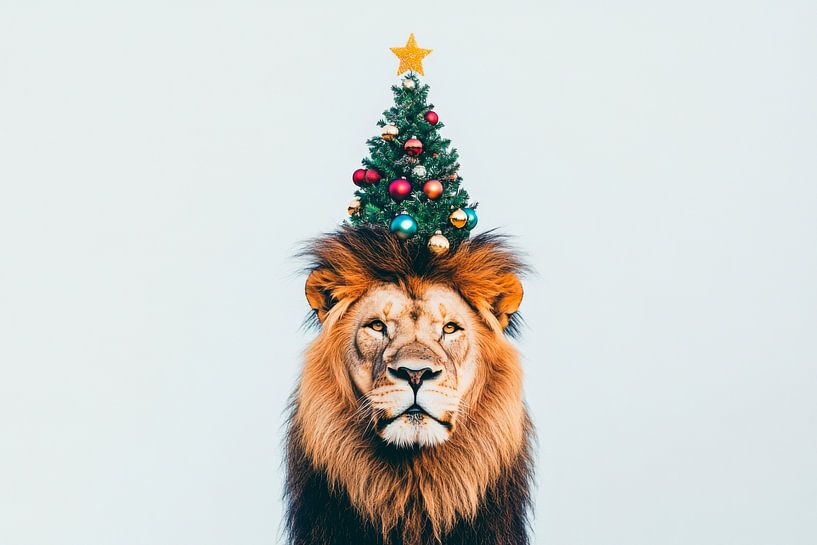 Leo Christmas by Poster Art Shop
