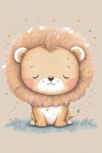 Schattige leeuw
