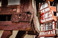 Holz Balken Fachwerk Fassade Strassburg Frankreich von Dieter Walther Miniaturansicht