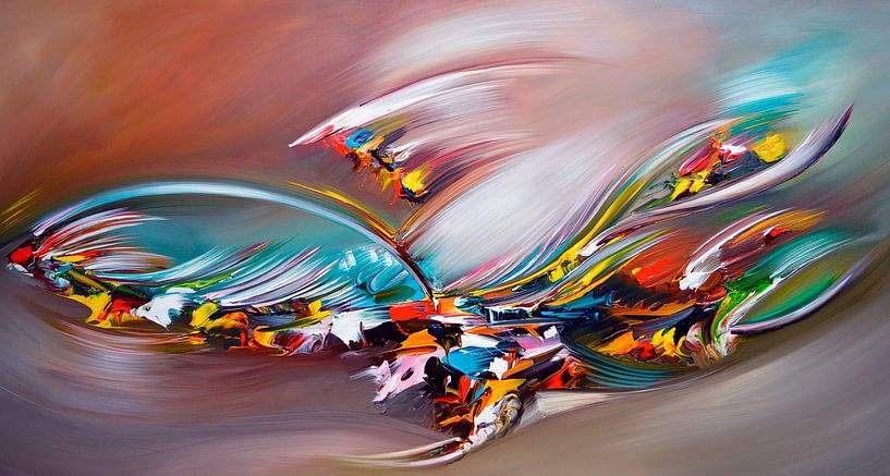 Birth of a Planet van Gena Theheartofart
