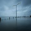 Hoog water in West-Terschelling van Raoul Baart