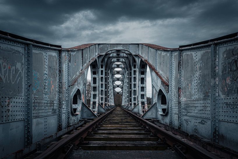Urbex old train bridge by Grace Hewitt